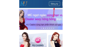 Nhấn nút đăng ký